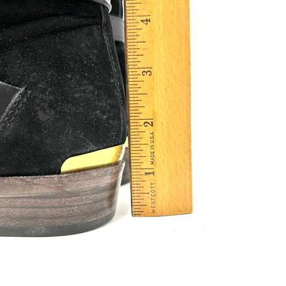 COACH Leoda Suede, Leather ankle booties, size 8 - Picture 12 of 16